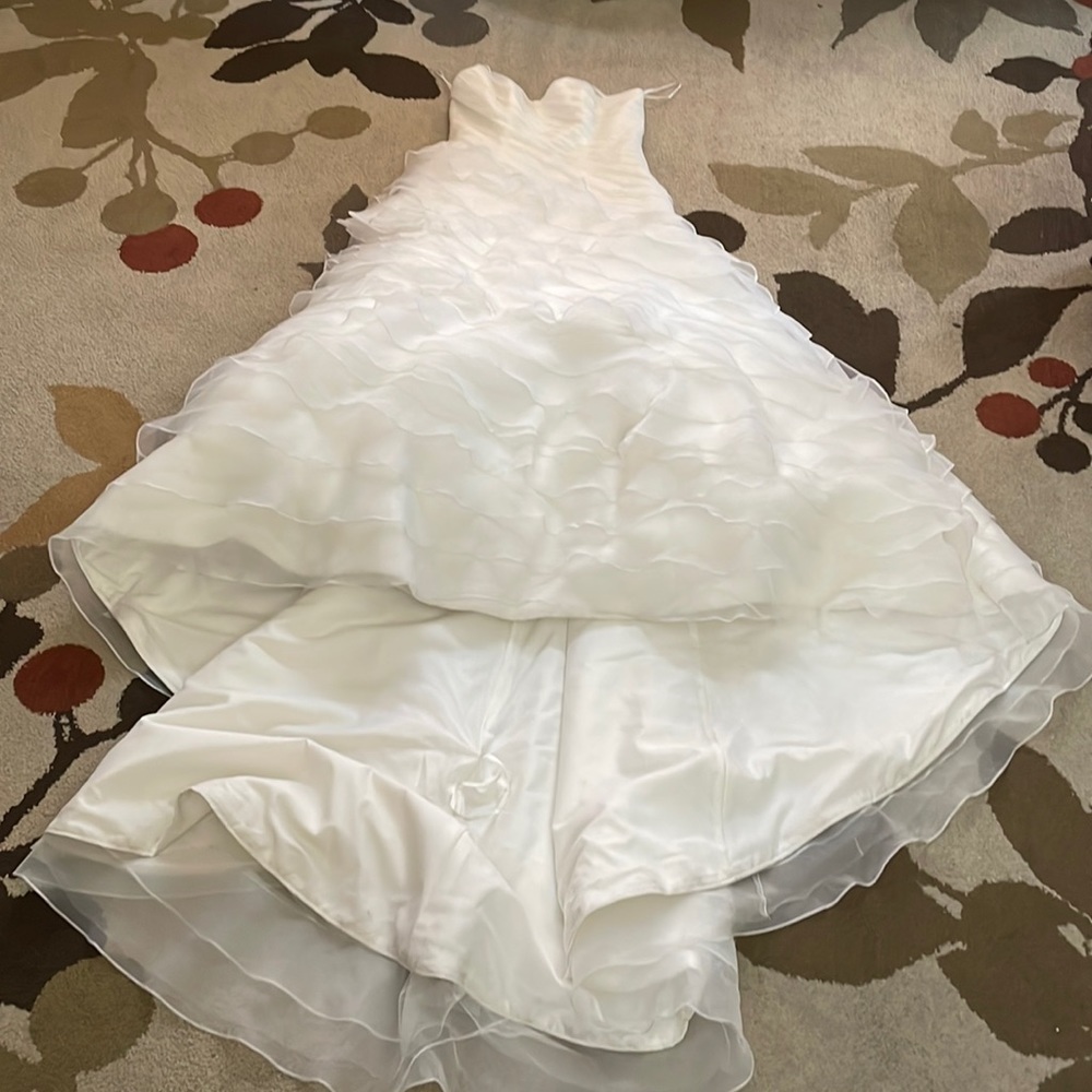 Mori Lee White Wedding Dress